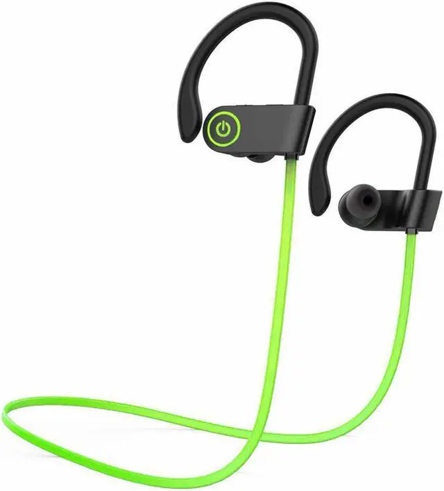 Main image of Neckband Sport Wireless Earbuds/Headsets - Green