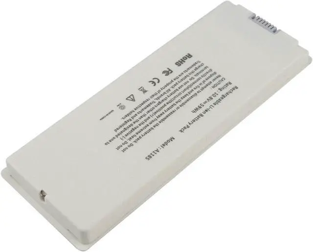 Main image of A1185 Battery for Apple MacBook 13" A1181 2006-2009 (60Wh 10.8V) White