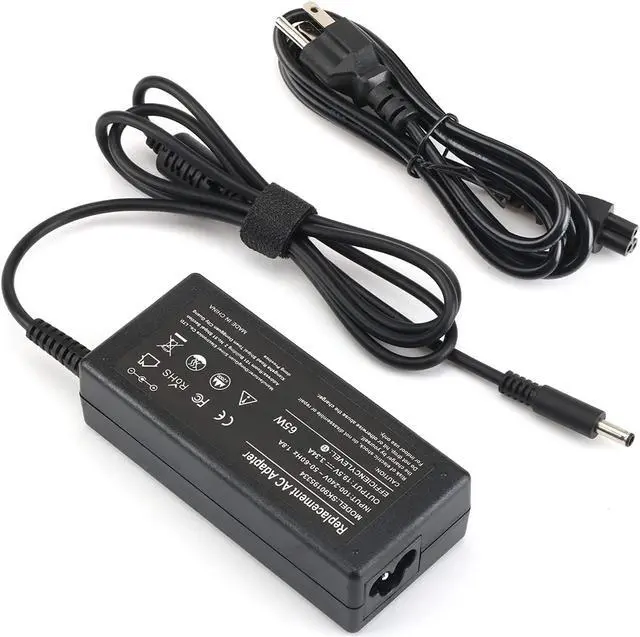 Main image of 65W 19.5v 3.34a AC Adapter Laptop Charger for Dell inspiron 13 15 17 Series 15 3551 3552 3558 5555 5559 5566 5567 5558 5755 5758 7558 7568 7569 7579 13 5378 7347 7348 7352 17 5755 5758 5759 Power Cord