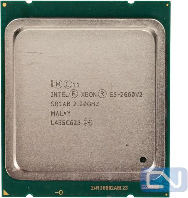Alt view image 3 of 3 - Intel Xeon E5-2660 v2 10 Core 2.2 GHz SR1AB LGA 2011 B Grade CPU Processor
