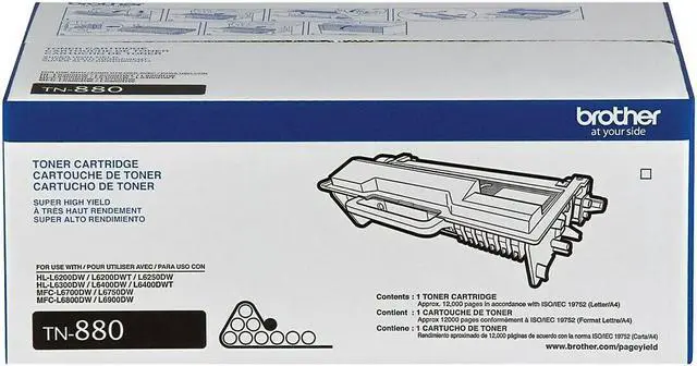 Main image of Brother TN 880 Black Toner Cartridge Extra High Yield 1868071
