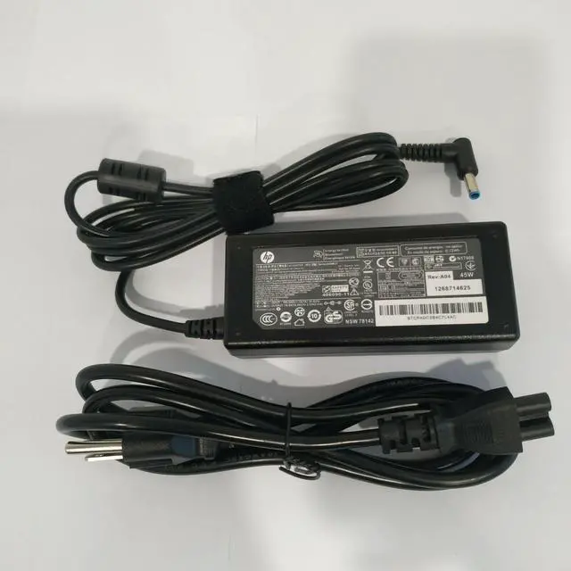 Alt view image 4 of 6 - Genuine HP Laptop Charger AC Power Adapter 740015-002 741727-001 45W 19.5V 2.31A