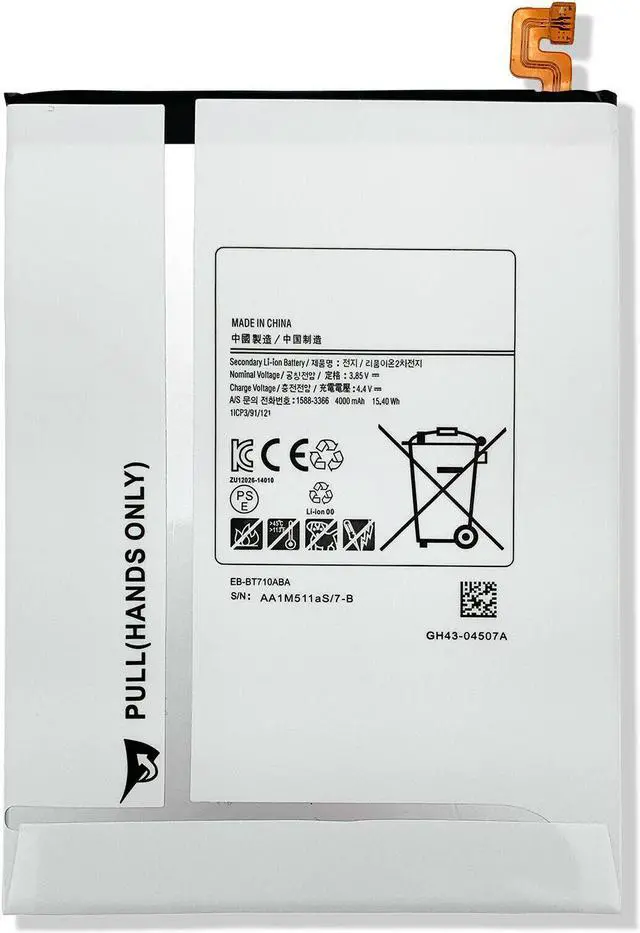 Main image of 4000mAh Battery EB-BT710ABA For Samsung Galaxy Tab S2 8.0 SM-T710 T713 T715 T719
