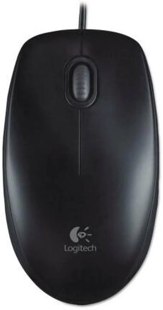 Alt view image 2 of 2 - Logitech B100 Optical USB Mouse Black 910001439