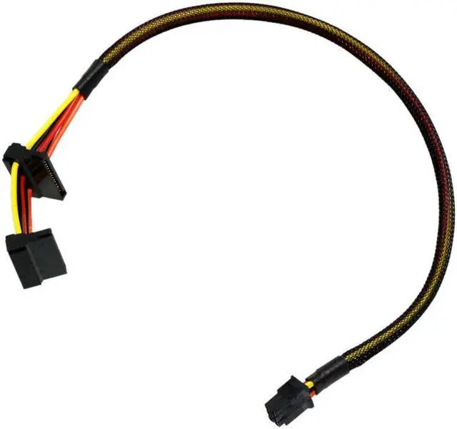 Alt view image 3 of 10 - For Dell Inspiron 3653 3650 HDD SATA Power Cable, P/N GP2JM for use with X9FV3