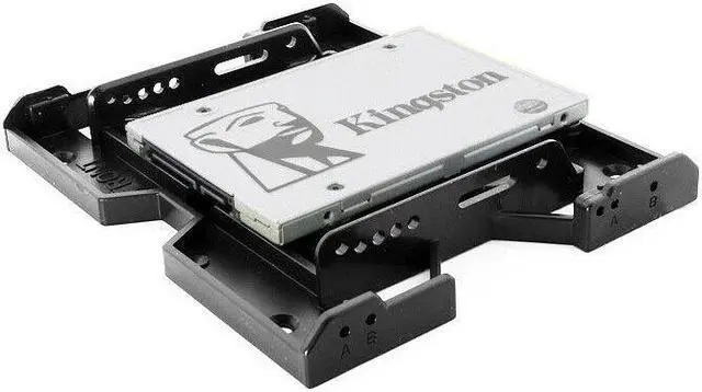 Alt view image 3 of 6 - 2.5 / 3.5 to 5.25 Drive Bay Computer Case Adapter HDD Mounting Bracket SSD