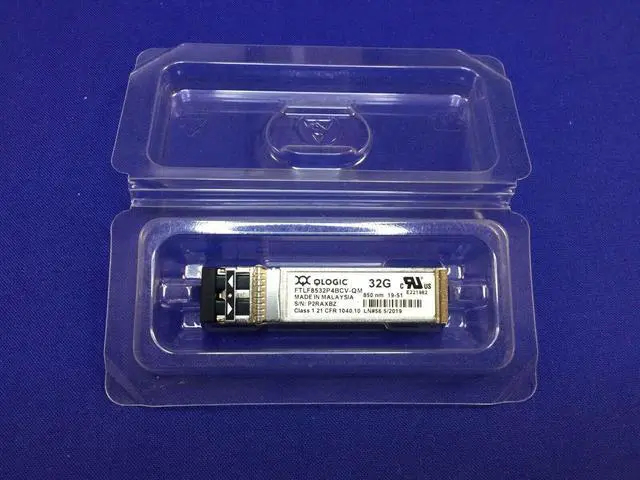 Main image of FTLF8532P4BCV-QM QLOGIC 32G Fibre Channel (32GFC) Short-Wavelength SFP+ Optical