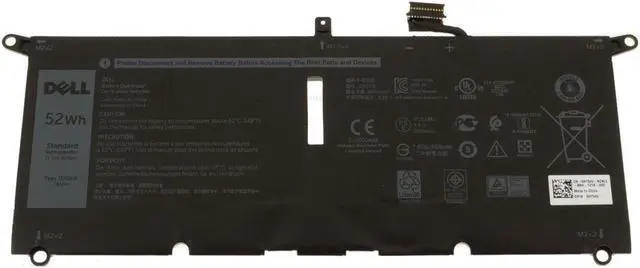 Main image of New Genuine OEM Dell 52Wh Battery XPS 13 9370 9380 0H754V FHD 13-9370-D1705S Latitude 3301 Inspiron 5390 5391 7400 7490 Series Notebook G8VCF P82 DXGH8