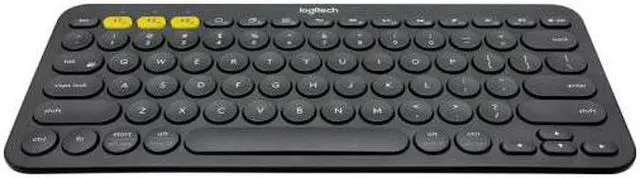 Alt view image 3 of 3 - LOGITECH - K380 TKL WIRELESS SCISSOR KEYBOARD FOR PC, LAPTOP, WINDOWS, MAC, ANDROID, IPAD OS, APPLE TV - GRAY