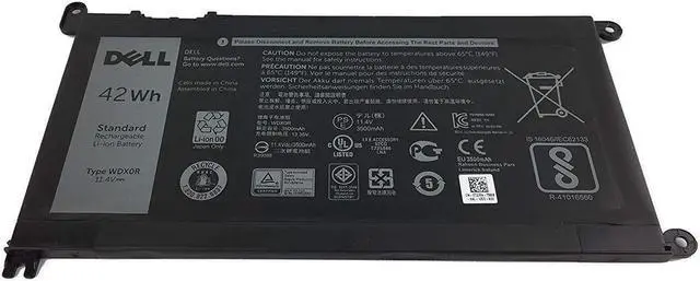 Main image of New Genuine OEM Dell Battery Inspiron 13 15 5000 7000 5567 7579 5578 5570 5568 7569 5579 5565 7573 13 7378 5378 7368 5379 5368 7375 17 5767 Y3F7Y 42Wh WDX0R