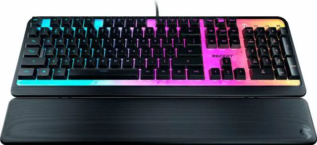 Main image of ROCCAT - Magma Full-size Wired Silent Membrane Gaming Keyboard with 5 Zone/ 1...