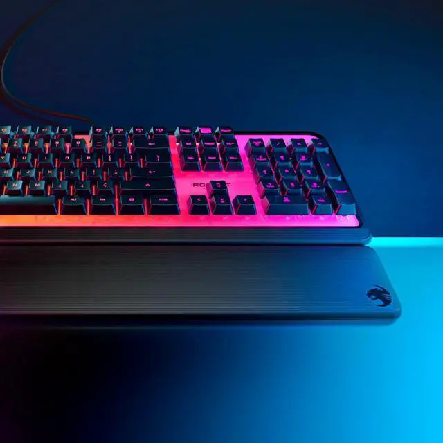 Alt view image 2 of 3 - ROCCAT - Magma Full-size Wired Silent Membrane Gaming Keyboard with 5 Zone/ 1...