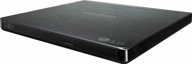Main image of LG - 6X EXTERNAL BLU-RAY DISC DOUBLE-LAYER DVD±RW/CD-RW DRIVE - BLACK