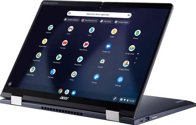Alt view image 2 of 5 - ACER - CHROMEBOOK SPIN 714 LAPTOP - 14.0" 2-IN-1 TOUCHSCREEN - INTEL EVO CORE I5 8GB 256GB SSD - SLATE BLUE - SLATE BLUE
