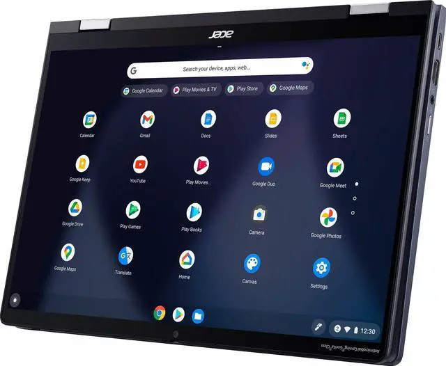 Alt view image 3 of 5 - ACER - CHROMEBOOK SPIN 714 LAPTOP - 14.0" 2-IN-1 TOUCHSCREEN - INTEL EVO CORE I5 8GB 256GB SSD - SLATE BLUE - SLATE BLUE