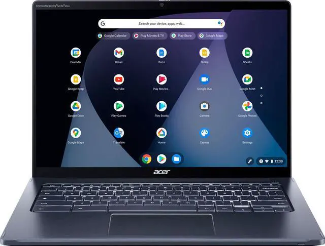 Main image of ACER - CHROMEBOOK SPIN 714 LAPTOP - 14.0" 2-IN-1 TOUCHSCREEN - INTEL EVO CORE I5 8GB 256GB SSD - SLATE BLUE - SLATE BLUE