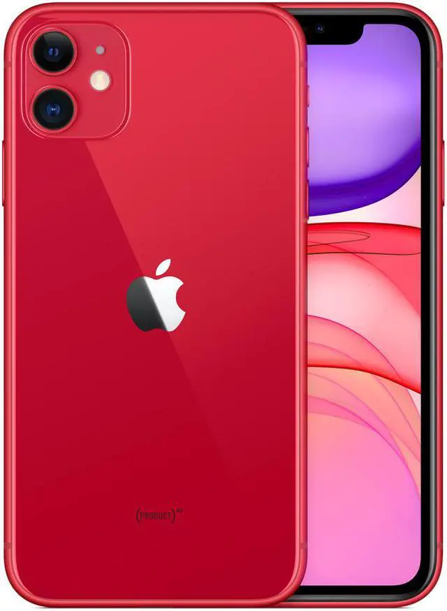 Alt view image 4 of 5 - Apple iphone 11 64GB Red