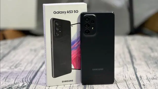 Main image of Samsung Galaxy A53 5G 128 GB Black Unlocked Fully Functional Sealed !!