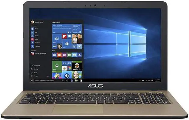 Alt view image 4 of 9 - ASUS Vivo Book X540UA-TB51-CB 15.6 Laptop with Intel® i5-8250U, 1TB SSHD, 8GB RAM & Windows 10 - Chocolate Black & Gold