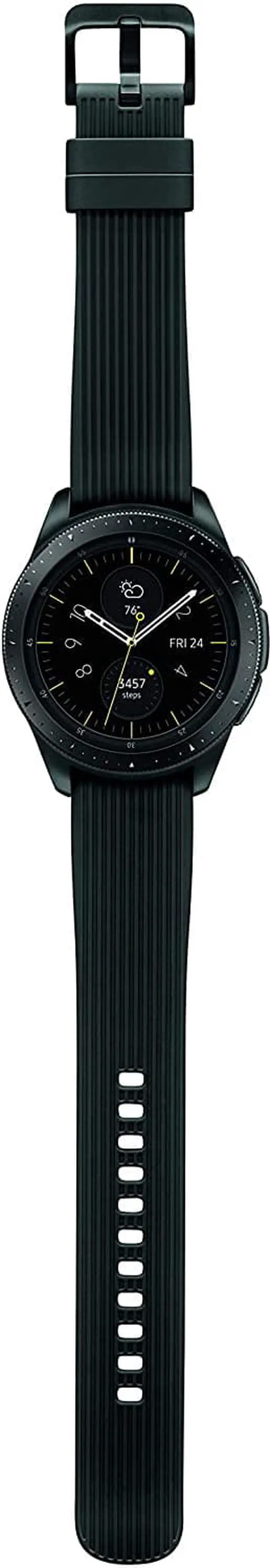 Alt view image 10 of 12 - Samsung Galaxy Watch (42mm) Midnight Black (Bluetooth) â€“ US Version with Warranty