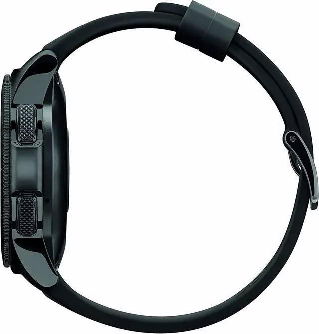 Alt view image 8 of 12 - Samsung Galaxy Watch (42mm) Midnight Black (Bluetooth) â€“ US Version with Warranty