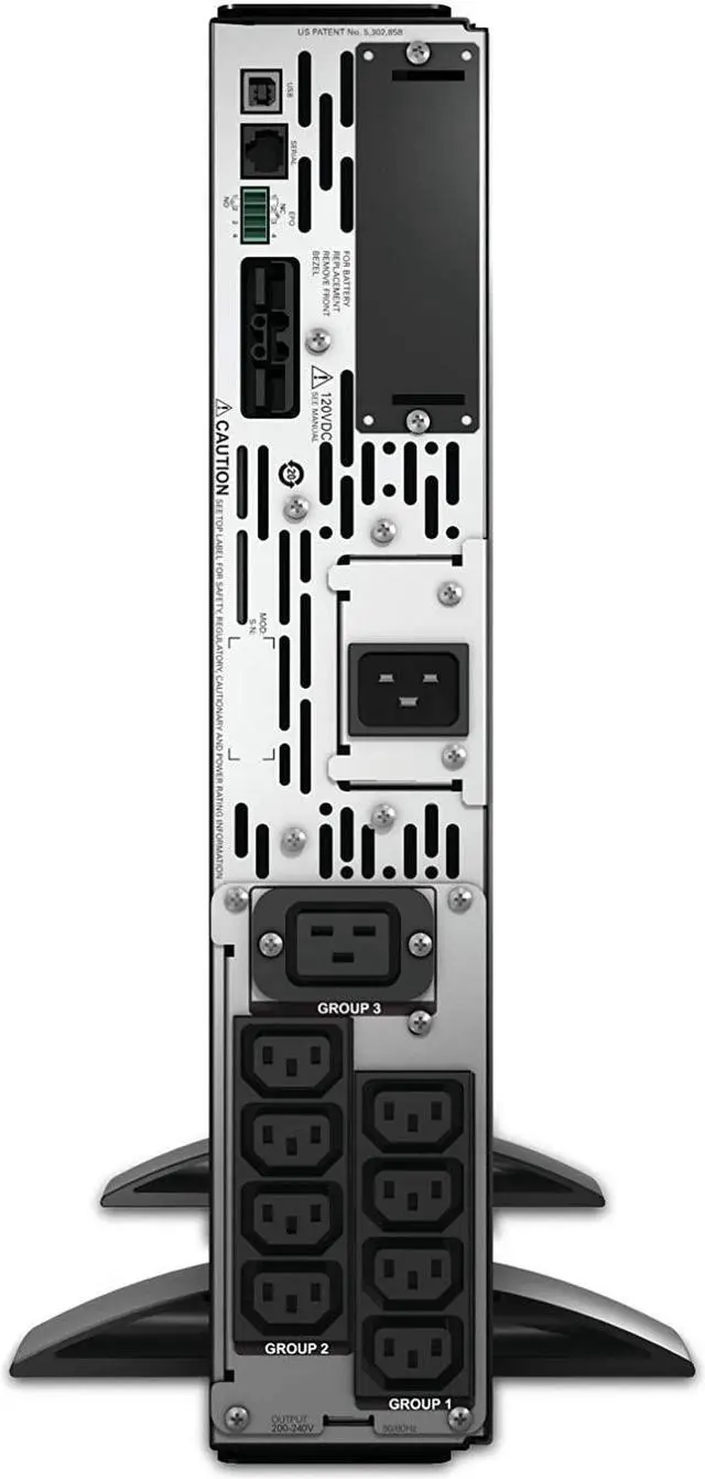 Alt view image 10 of 13 - APC SMX2200R2HVNC Smart-UPS X 2200 VA Rack / Tower LCD 200-240V with Network Card