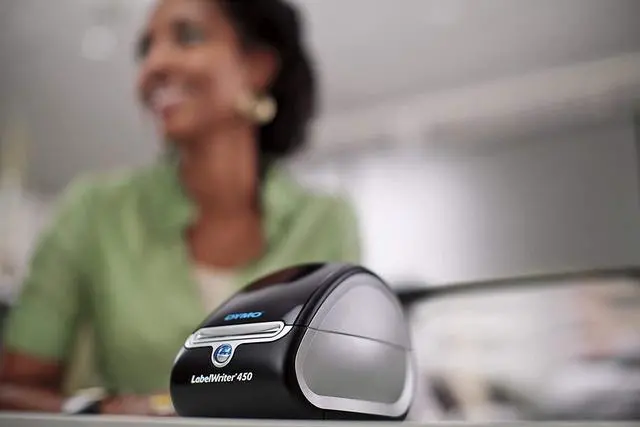 Alt view image 6 of 7 - DYMO LabelWriter 450 Thermal Label Printer with USB, Great for Labeling, Filing, Mailing, Barcodes and More, Home & Office Organization