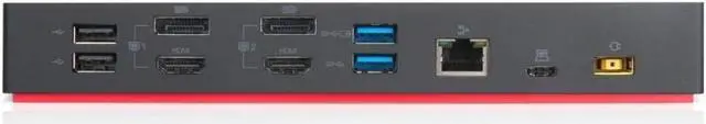 Alt view image 3 of 6 - Lenovo 40AF0135US LENOVO THINKPAD HYBRID USB-C WITH  USB-A DOCK
