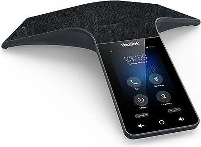 Alt view image 3 of 8 - Yealink CP965 IP Conference Station - Corded/Cordless - Wi-Fi - Desktop - Black