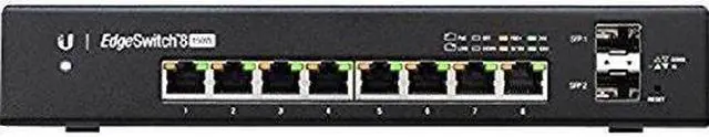 Main image of UBIQUITI NETWORKS ES-8-150W EDGESWITCH 8-PORT GIGABIT 150W ES8150W