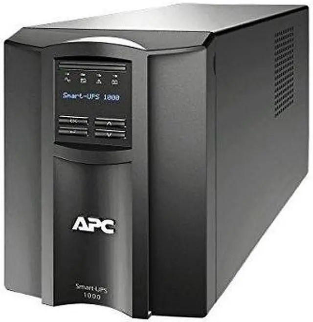 Alt view image 6 of 6 - APC SMT1000C Smart-UPS 1000VA LCD UPS with SmartConnect Remote Monitoring - 700 Watts - 680-Joule Surge - Black