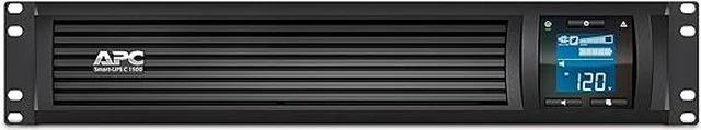 Alt view image 6 of 11 - APC SMC1500-2UC 2U 900 Watts Rackmount Smart-UPS - Black