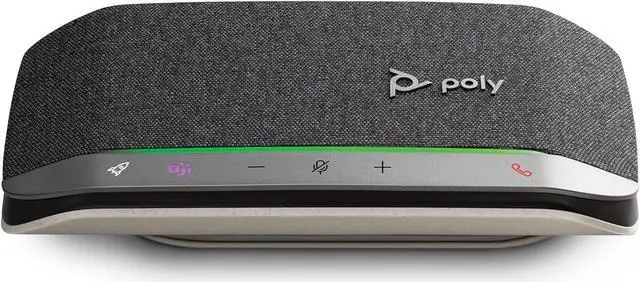 Main image of Poly Sync 20 USB-C Personal Portable Smart Speakerphone (Plantronics)  Long Battery Life  Noise/Echo Reduction -Works w/Teams (Certified), Zoom, PC, Mac, Mobile  Amazon Exclusive