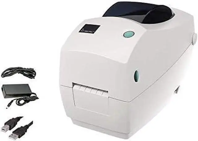 Main image of Ze bra- TLP2824 Plus Thermal Transfer Desktop Printer for Labels, Receipts, Bar codes, Tags, and Wrist Bands - Print Width of 2 in - USB and Ethernet Port Connectivity