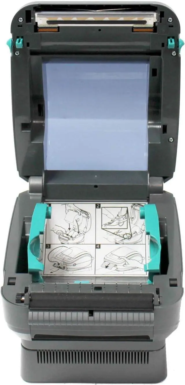 Alt view image 2 of 3 - Ze bra ZP505 Thermal Label Printer Ethernet Network Version (ZP505-0203-0020) Black