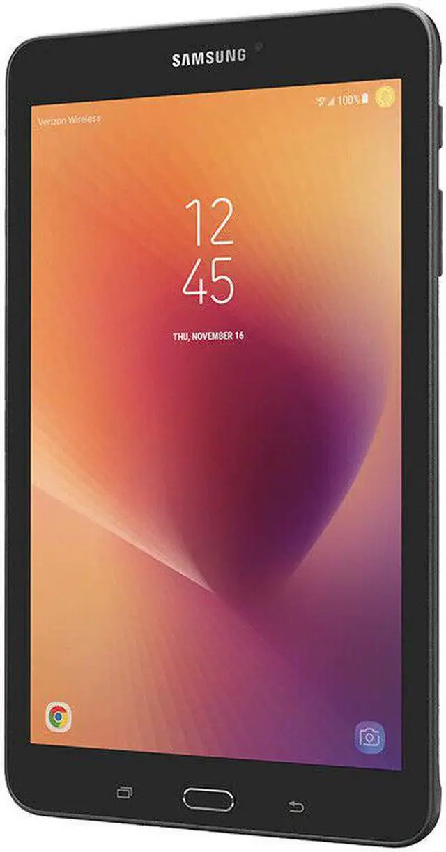 Alt view image 2 of 5 - Samsung Galaxy Tab E SM-T378V 32GB Wi-Fi 4G Verizon Wireless 8" Black Tablet Renewed