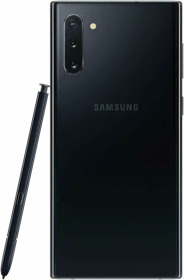 Alt view image 4 of 7 - New Samsung Galaxy Note 10 Plus Black 256GB Verizon + GSM Unlocked Smartphone
