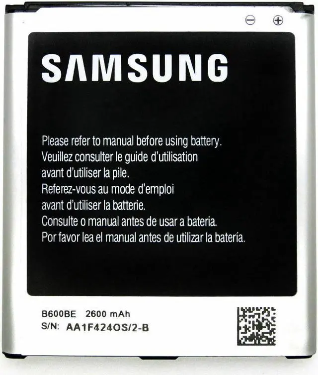 Alt view image 6 of 7 - SAMSUNG 2600 mAh Replacement Battery For Galaxy S4 EB-B600BUBESTA