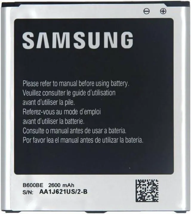 Alt view image 7 of 7 - SAMSUNG 2600 mAh Replacement Battery For Galaxy S4 EB-B600BUBESTA