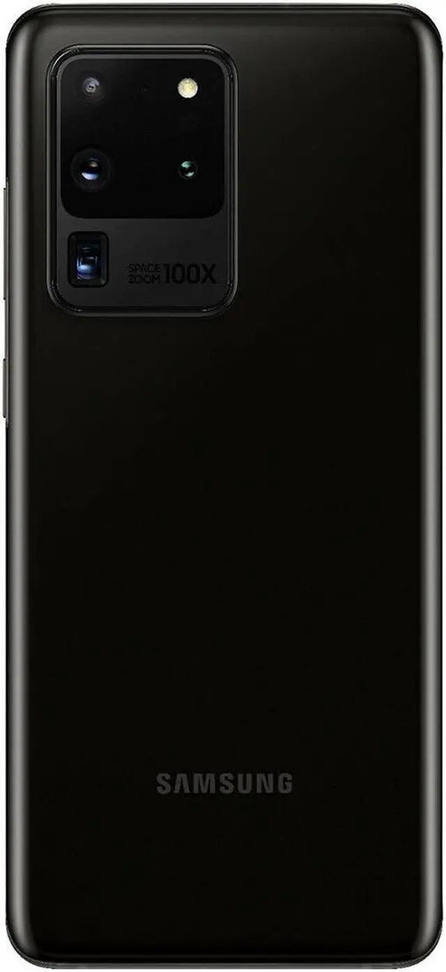 Alt view image 6 of 8 - Samsung Galaxy S20 Ultra 5G SM-G988UZKAXAA 5G Unlocked Cell Phone 6.9" Cosmic Black 12GB RAM