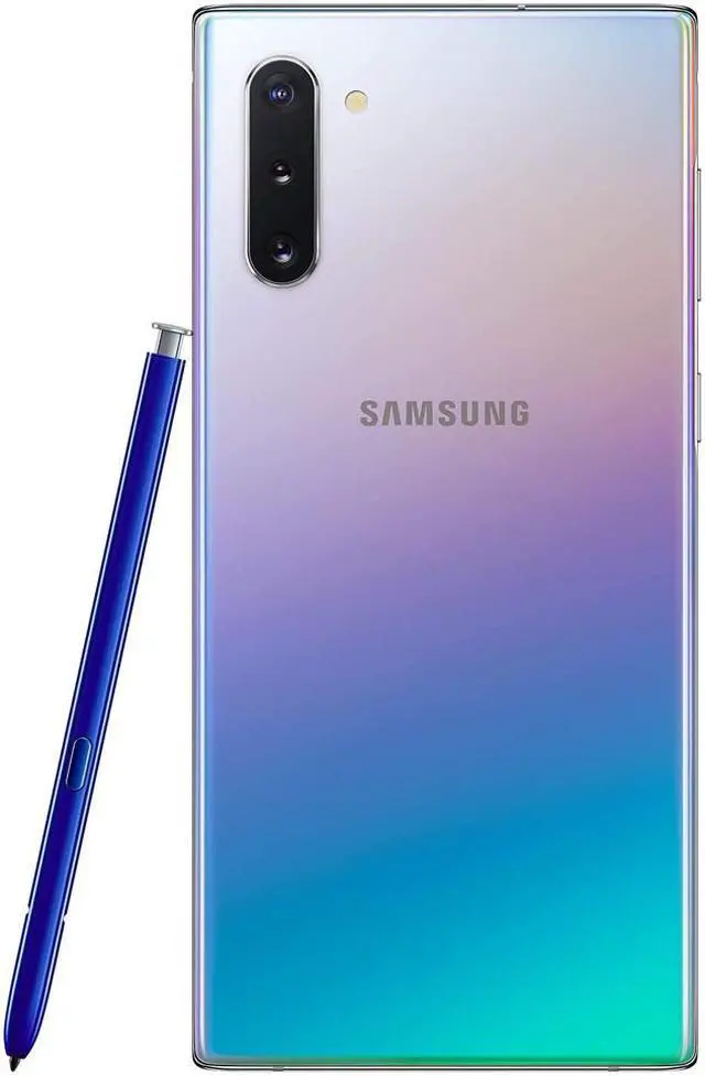 Alt view image 6 of 6 - Samsung Galaxy Note 10 256GB Aura Glow Unlocked