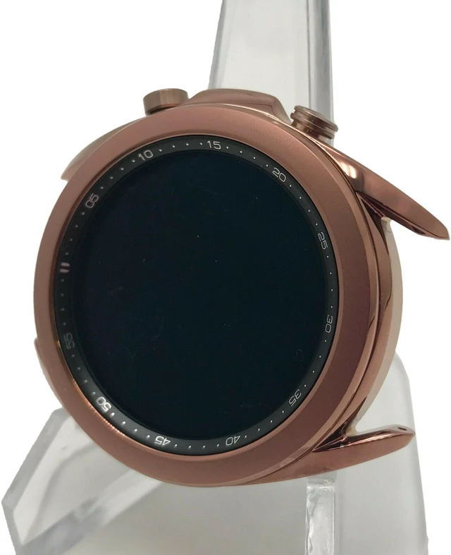 Alt view image 2 of 17 - Samsung Galaxy Watch3 SM-R850 Sport 41mm (GPS) Mystic Bronze Smartwatch - Grade B