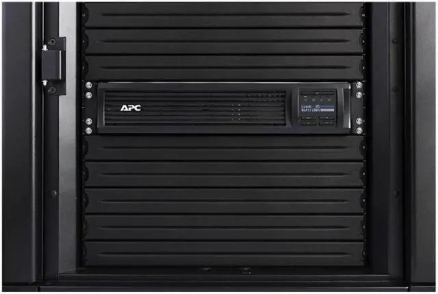 Alt view image 3 of 11 - APC 2200VA (SMT2200RM2UC) Smart UPS with Smart Connect, Rack Mount UPS Battery Backup, Sinewave, AVR, 120V, Line Interactive Uninterruptible Power Supply