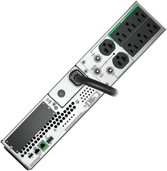 Alt view image 2 of 11 - APC 2200VA (SMT2200RM2UC) Smart UPS with Smart Connect, Rack Mount UPS Battery Backup, Sinewave, AVR, 120V, Line Interactive Uninterruptible Power Supply