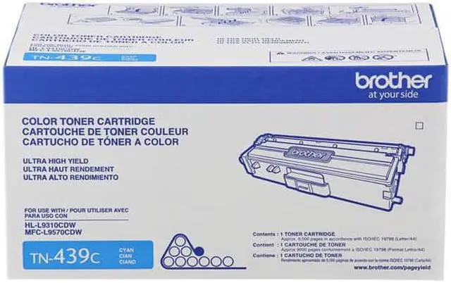 Alt view image 7 of 9 - Brother TN439C Ultra High Yield Toner Cartridge - Cyan