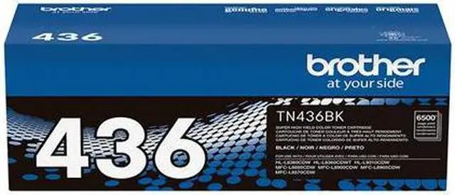 Alt view image 12 of 19 - Brother TN436BK Original Super High-Yield Black Toner Cartridge