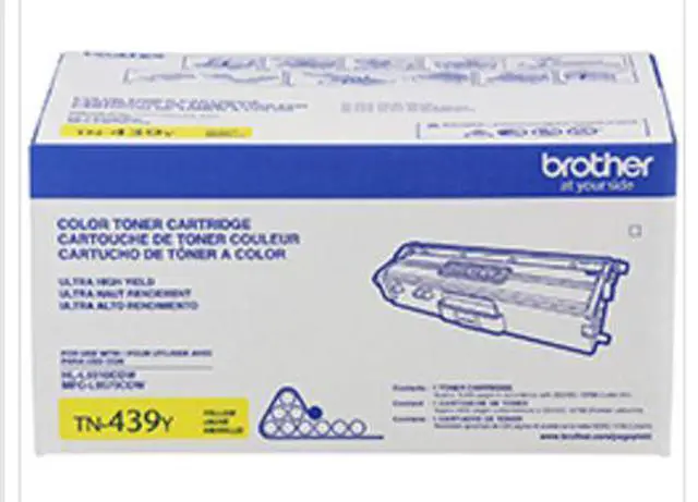 Alt view image 9 of 15 - Brother TN439Y Ultra High Yield Toner 9000 Page-Yield Yellow