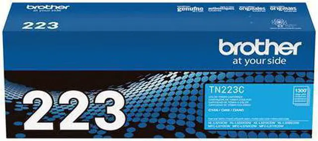 Alt view image 11 of 20 - Brother International - TN223C - Brother Genuine TN-223C Standard Yield Cyan Toner Cartridge - Laser - Standard Yield -