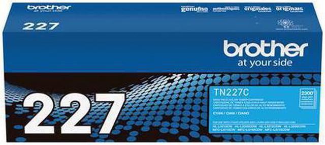 Alt view image 15 of 20 - Brother TN227C High Yield Toner Cartridge - Cyan