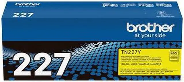 Alt view image 12 of 20 - Brother TN227Y High Yield Toner Cartridge - Yellow